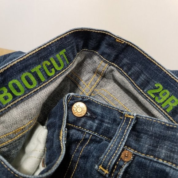 J.Crew jeans 29 boot cut denim stretch dark rinse 77996 - Picture 12 of 13